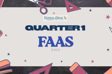 Quarter 1 FAAS Ends