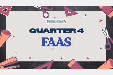 Quarter 4 FAAS Begins