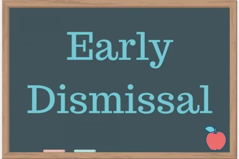 Students Dismissed at 2:08 pm